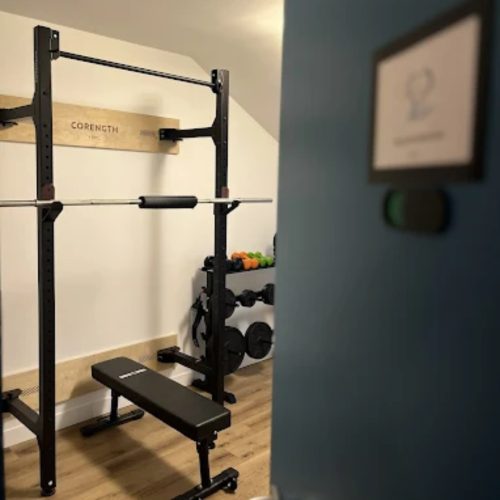 Banc de musculation et poids disponibles chez So Adapt'